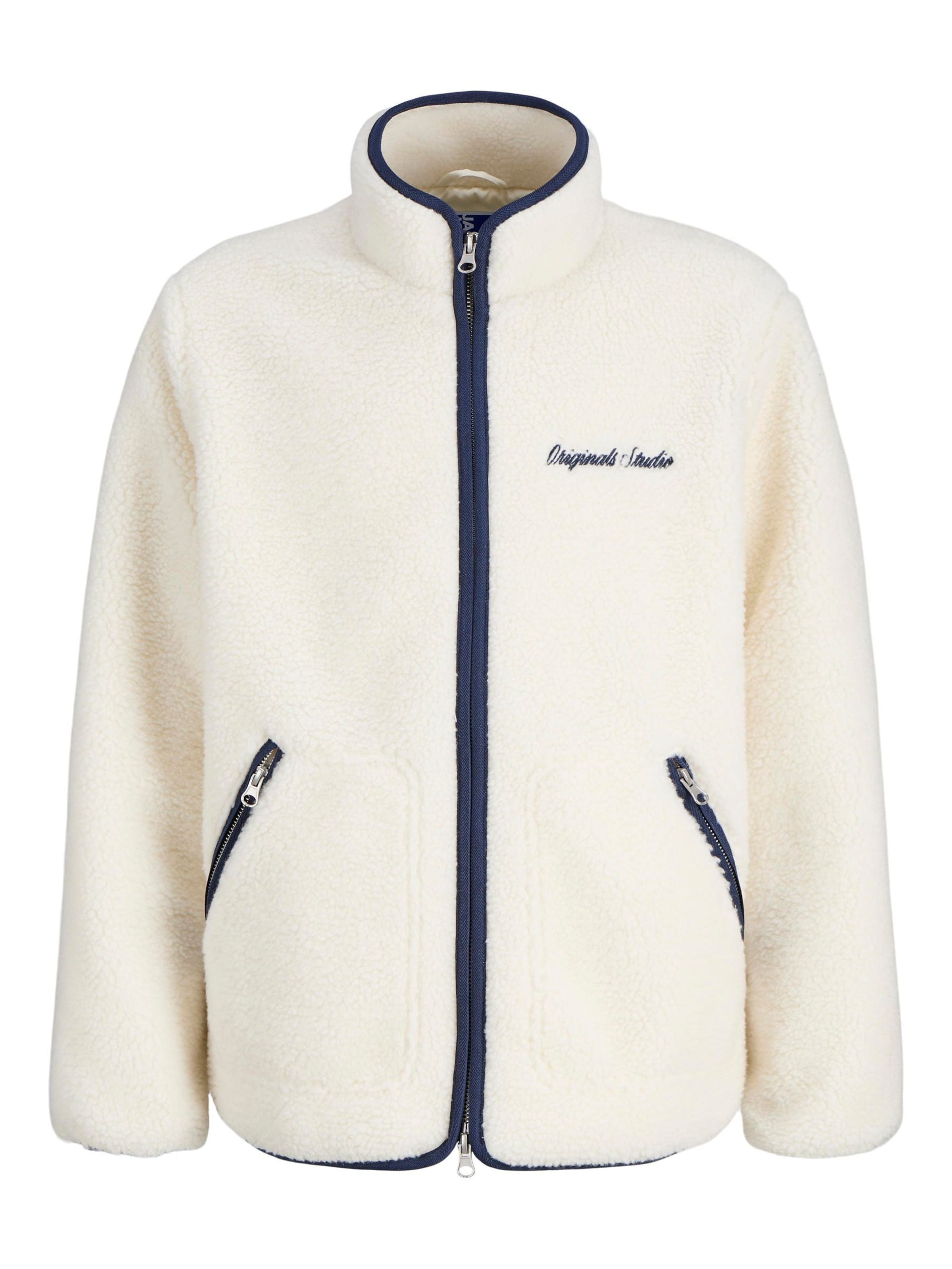 Jack & Jones Junior Overgangsjakke i hvid: forside