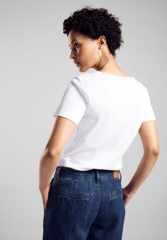 STREET ONE T-Shirt in Weiß