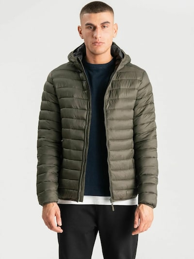 Giacca di mezza stagione ' Hooded Light ' TEESHOPPEN di colore oliva, Visualizzazione prodotti