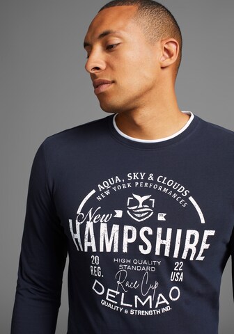 DELMAO Shirt in Blau