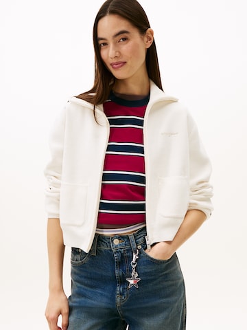 Giacchetta di Tommy Jeans in bianco: frontale