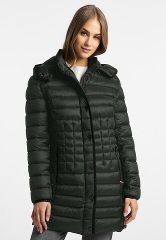 Frieda & Freddies Between-Seasons Coat in Black: front