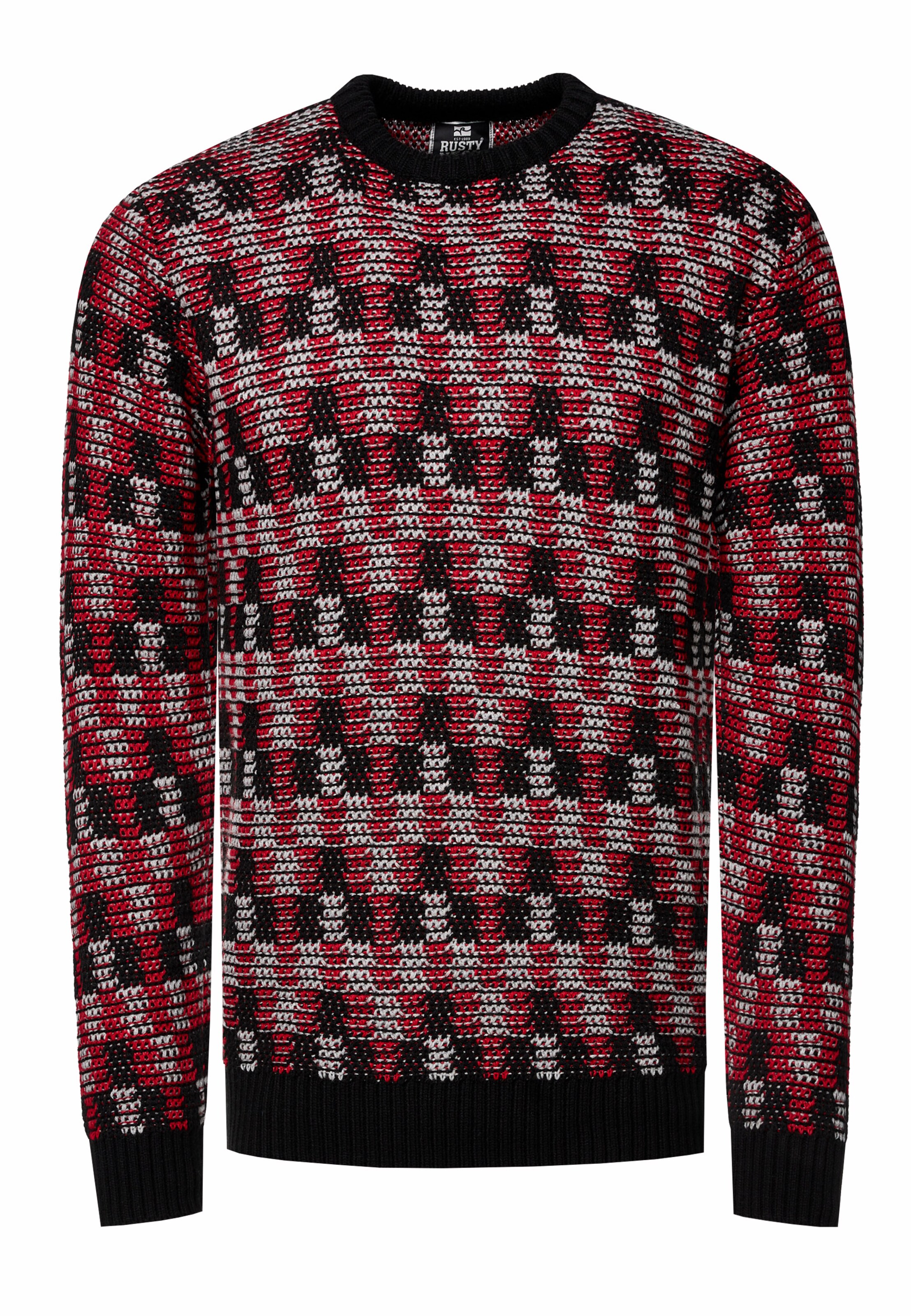 Rusty Neal Pullover in Mischfarben: Vorderseite