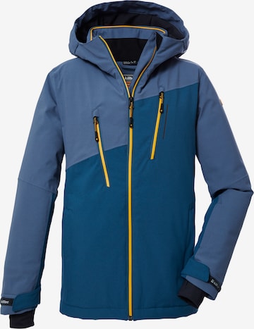 KILLTEC Athletic Jacket in Blue: front