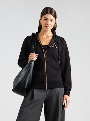 ARMANI EXCHANGE Tréning dzseki - fekete: elől