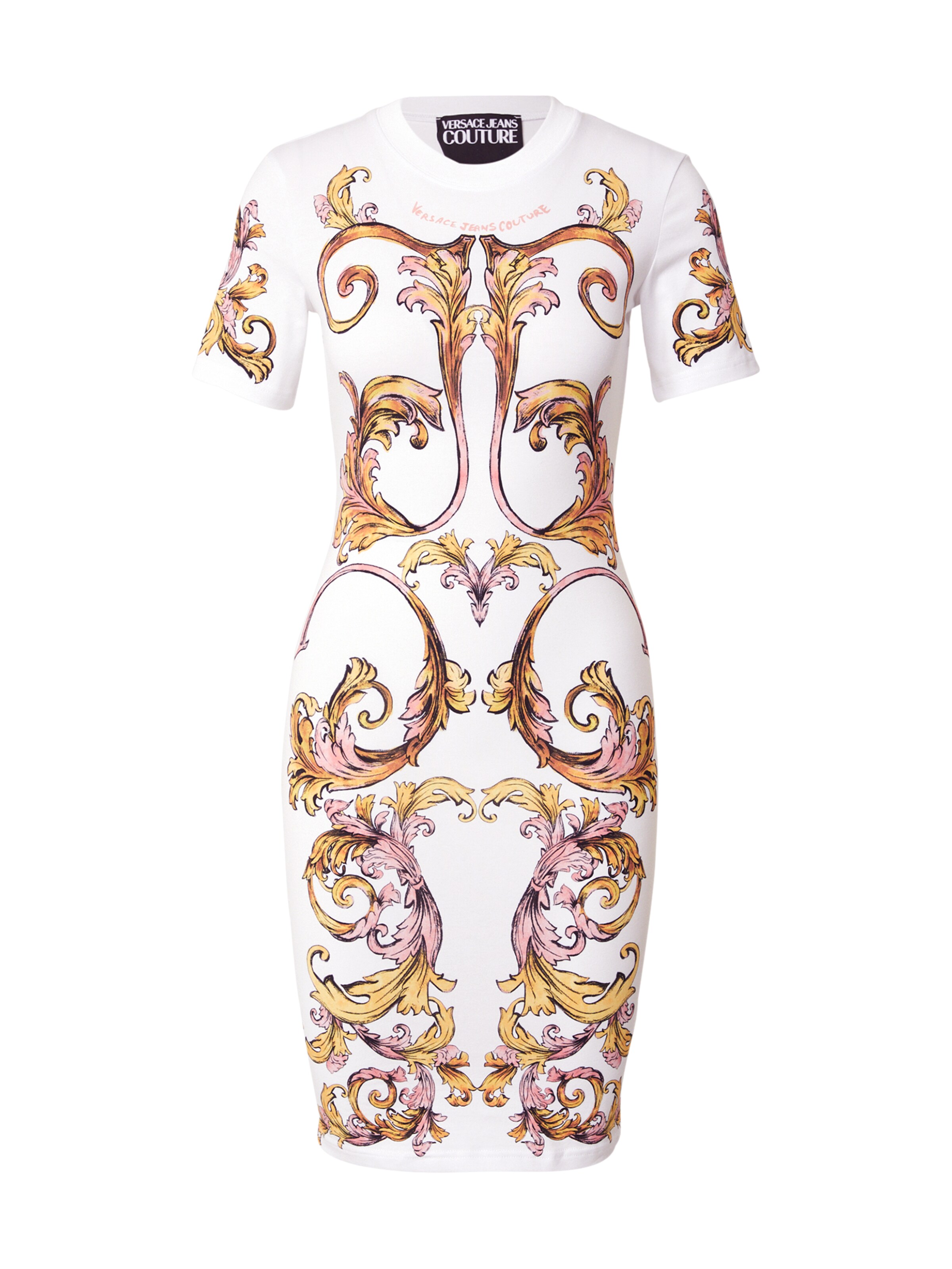 balta Versace Jeans Couture Suknelė 'ACTIVE': priekis