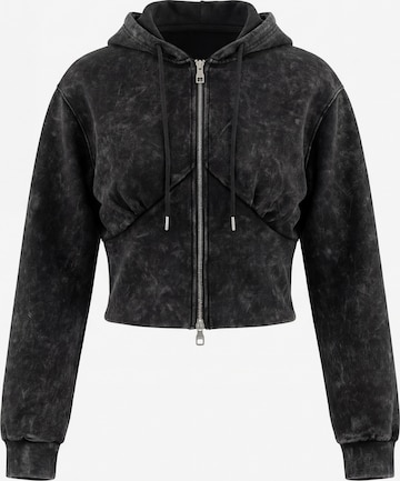 Veste de survêtement myMo ROCKS en noir : devant