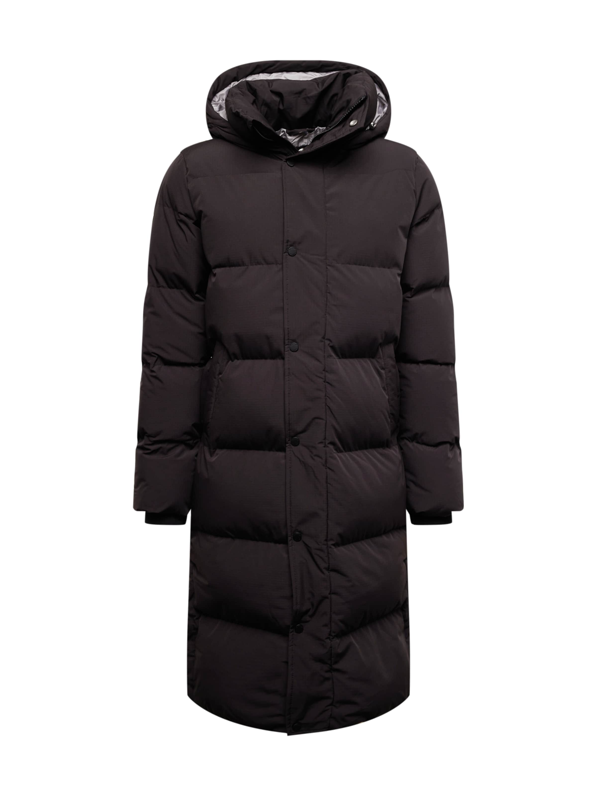 Manteau d’hiver Superdry en noir : devant