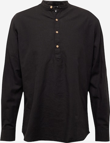 Regular fit Camicia di SELECTED HOMME in nero: frontale