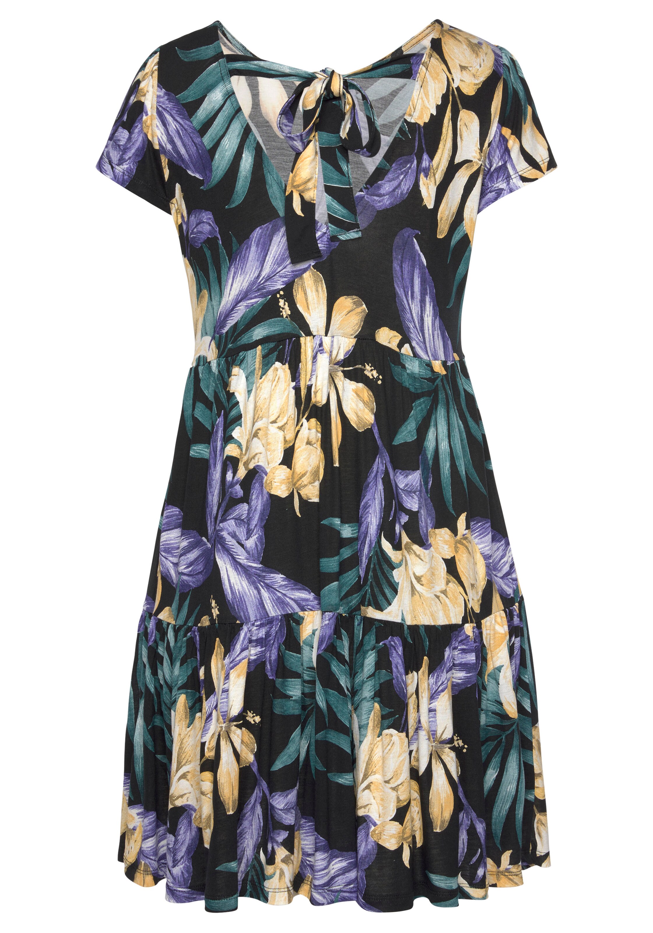 LASCANA Kleid in Mischfarben