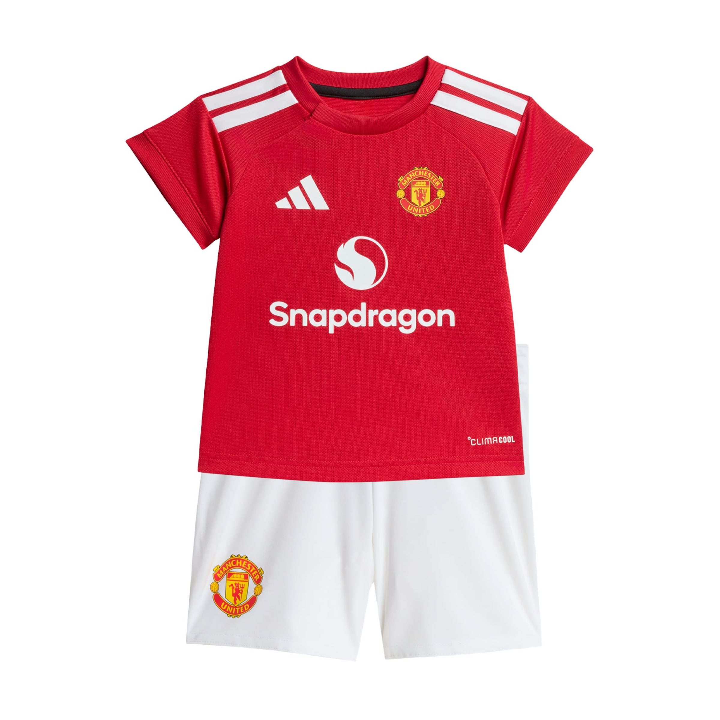 ADIDAS PERFORMANCE - Fato de treino 'Manchester United 26/27' em vermelho: frente