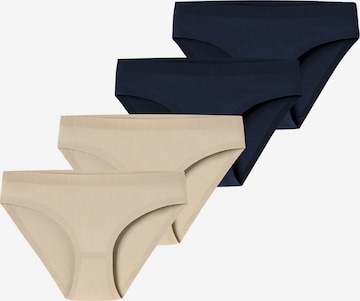 SCHIESSER Slip ' Invisible Cotton ' in Beige: Vorderseite