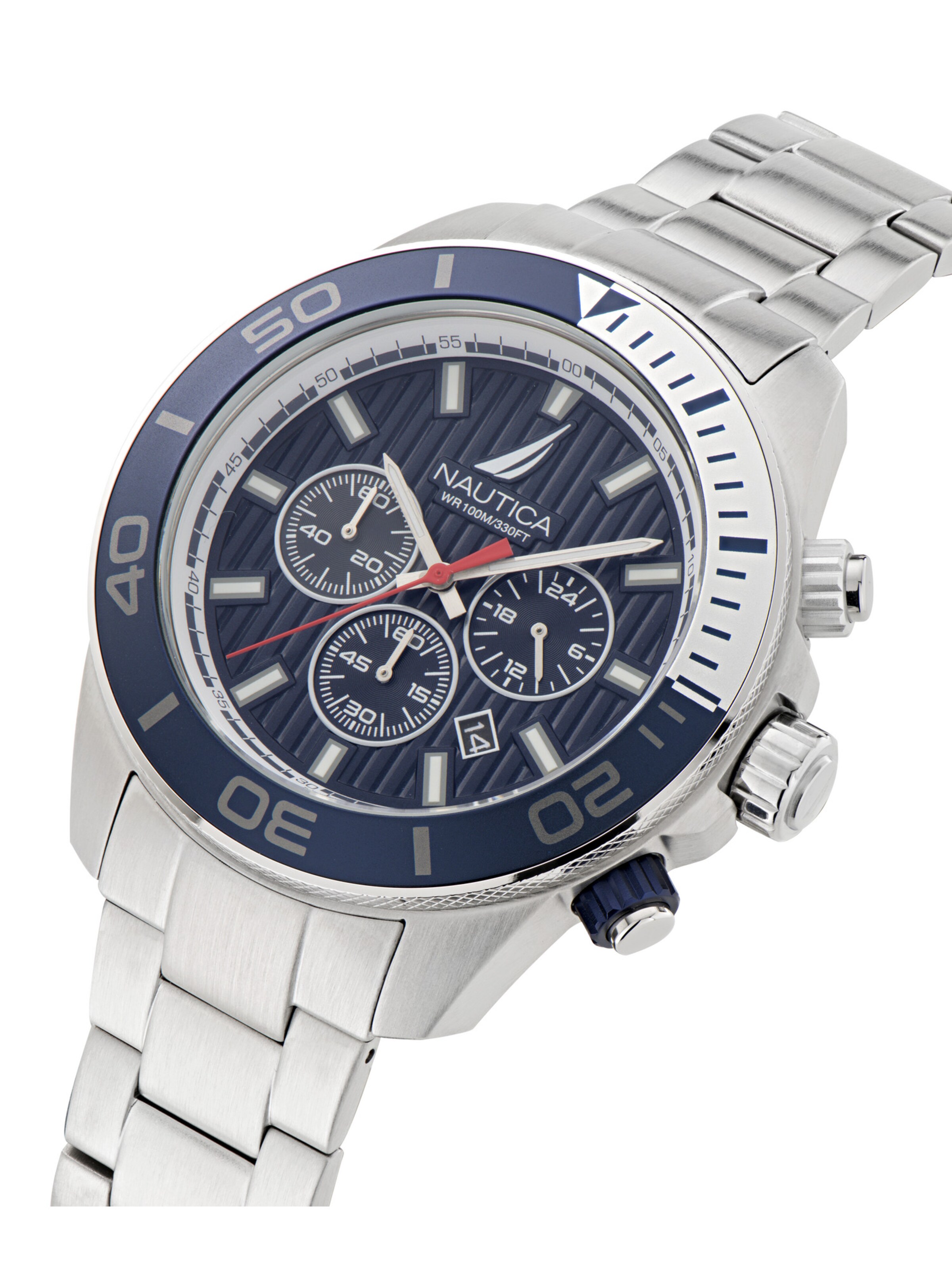 NAUTICA Analoguhr 'NAUTICA ONE' in Silber