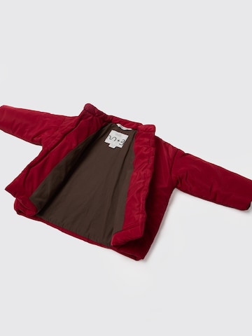 Maru + Bo Vinterjakke 'PADDED WEATHER-RESISTANT BOXY JACKET WITH BUTTONS' i rød