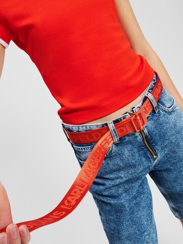 raudona KARL LAGERFELD JEANS Diržas