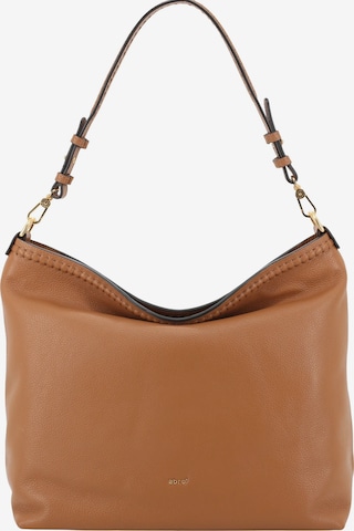 ABRO Handbag 'SIGNATURE' in Brown: front