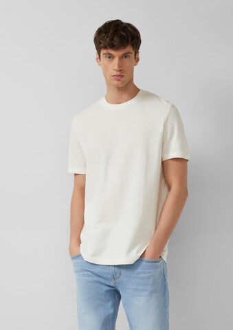 s.Oliver Shirt in Beige: voorkant