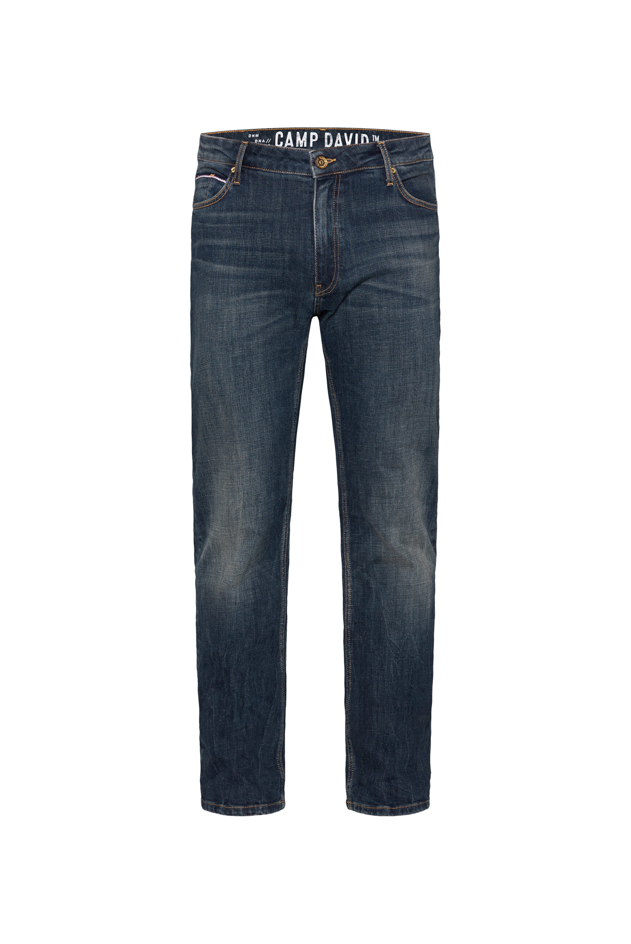 CAMP DAVID Regular Jeans in Blue: front
