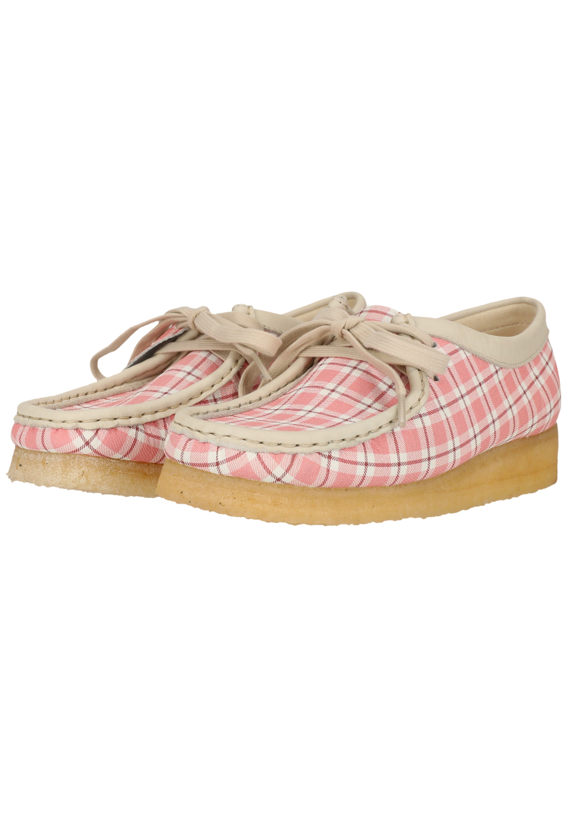 CLARKS Lace-up shoe 'Wallebee' in Pink