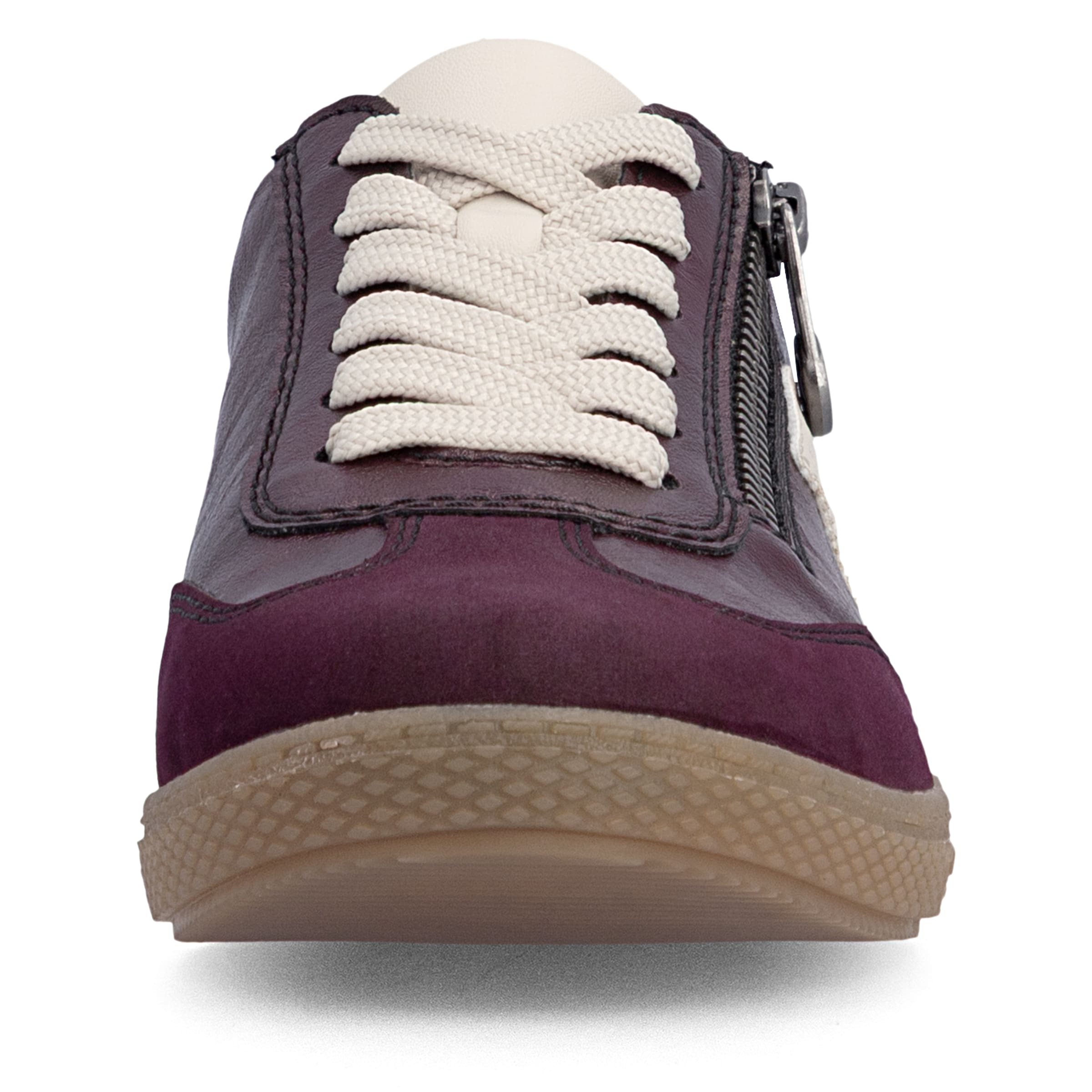 Baskets basses Rieker en rouge