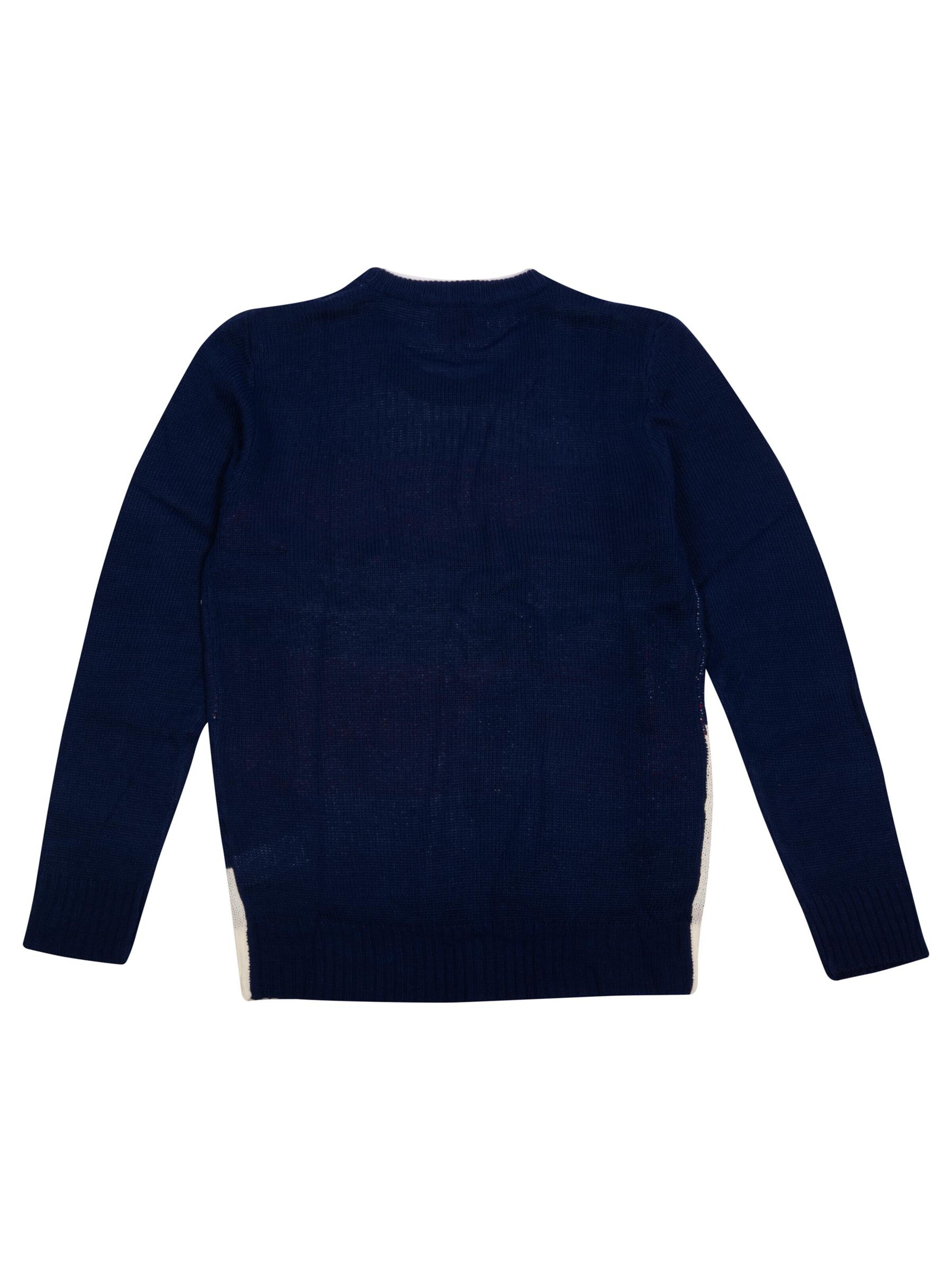 United Labels Pullover 'Weihnachtspullover  Eisbär'‌ in Blau