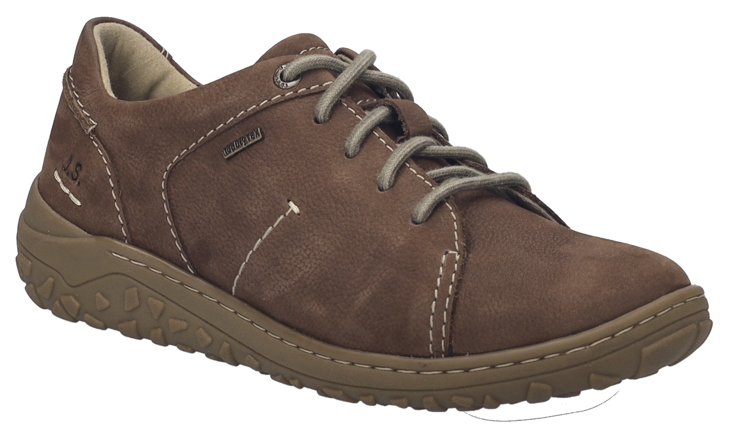 JOSEF SEIBEL Lace-Up Shoes in Brown: front
