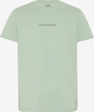 Detto Fatto Shirt ' mit QR-Code-Print ' in Green: front