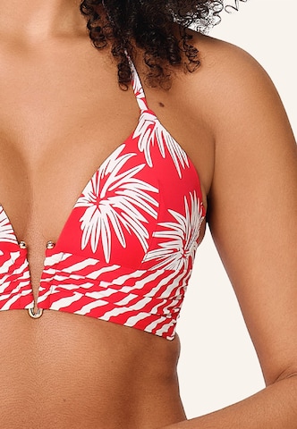 LingaDore - Triángulo Top de bikini en rojo