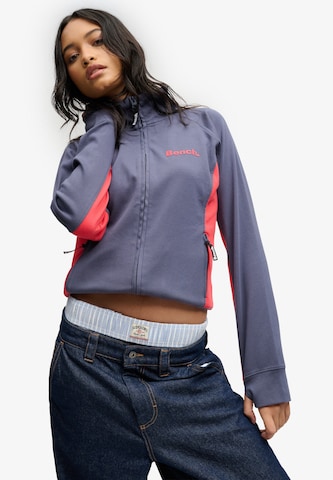 Superdry & Co Sweatvest 'Bench X Superdry & Co' in Blauw: voorkant