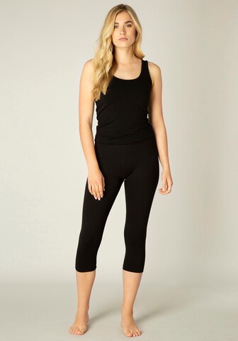 BASE LEVEL Skinny Leggings 'Ycarus' in Schwarz