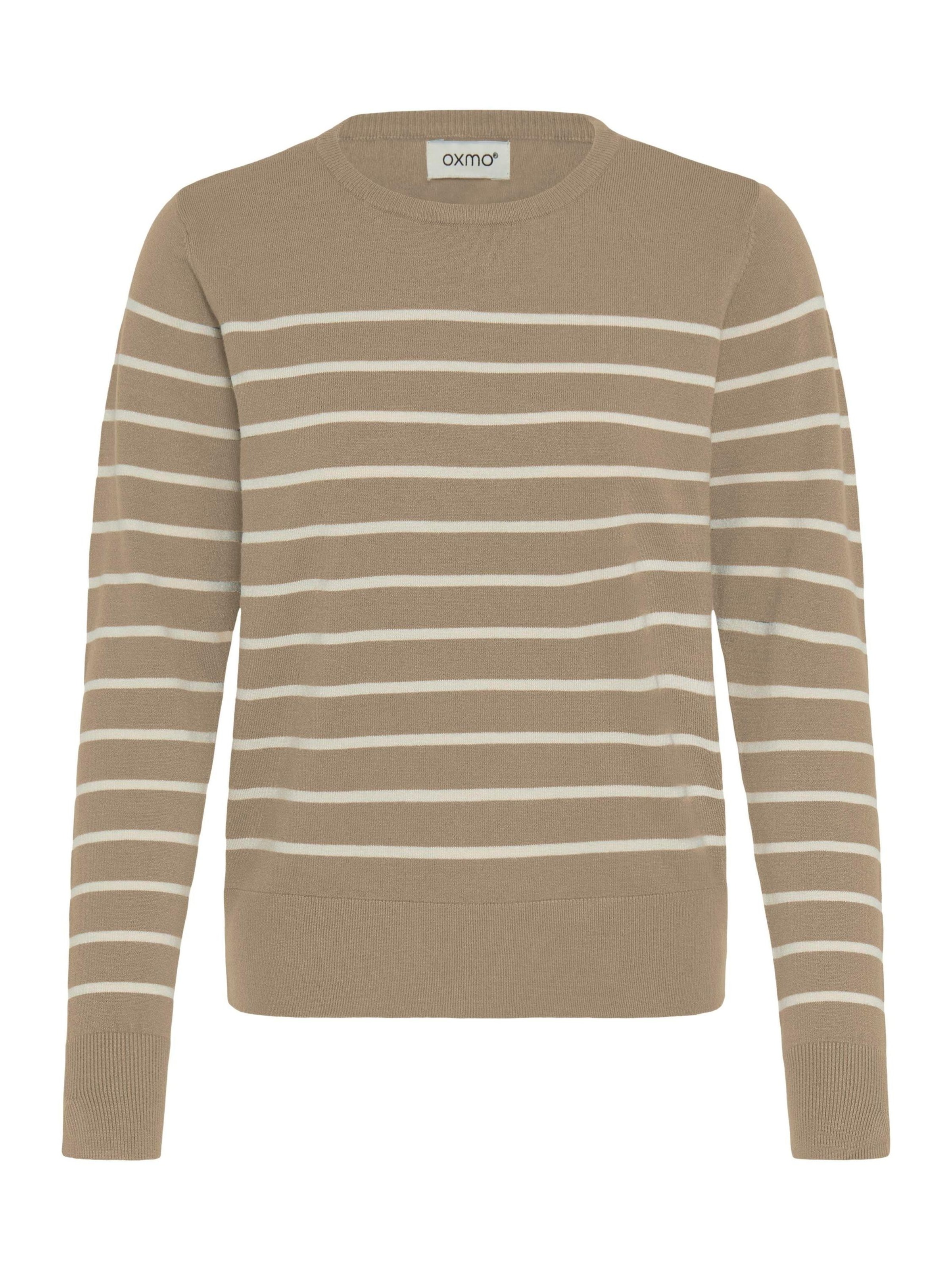 Pull-over 'FKEANA' Oxmo en beige : devant