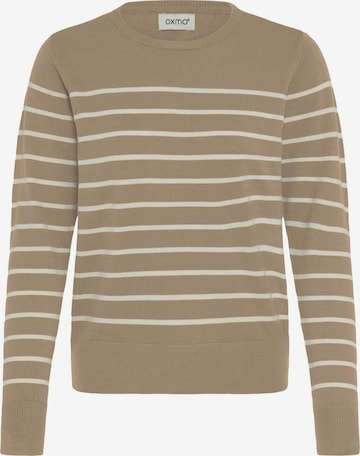 Oxmo Trui 'FKEANA' in Beige: voorkant