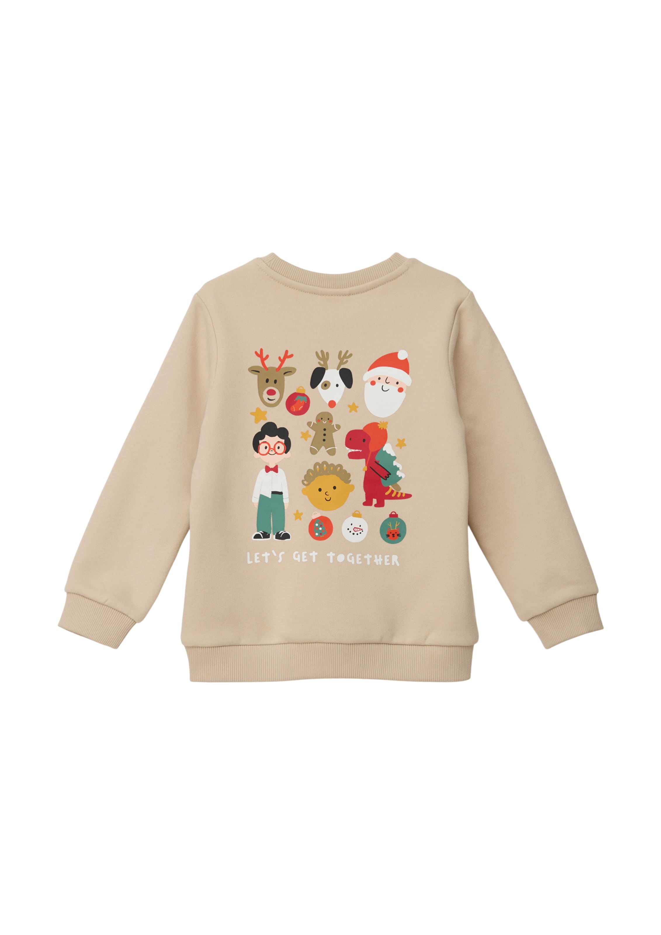 s.Oliver Sweatshirt in Beige
