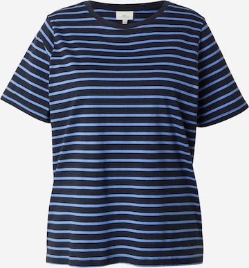 ONLY Carmakoma Футболка 'CARBLOOM' в Синий: спереди