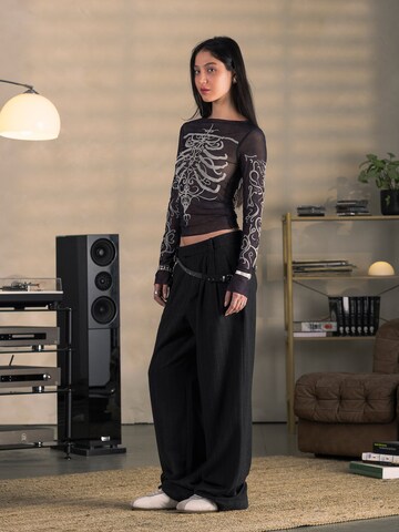 ENRAGE Top 'MESH' in Zwart