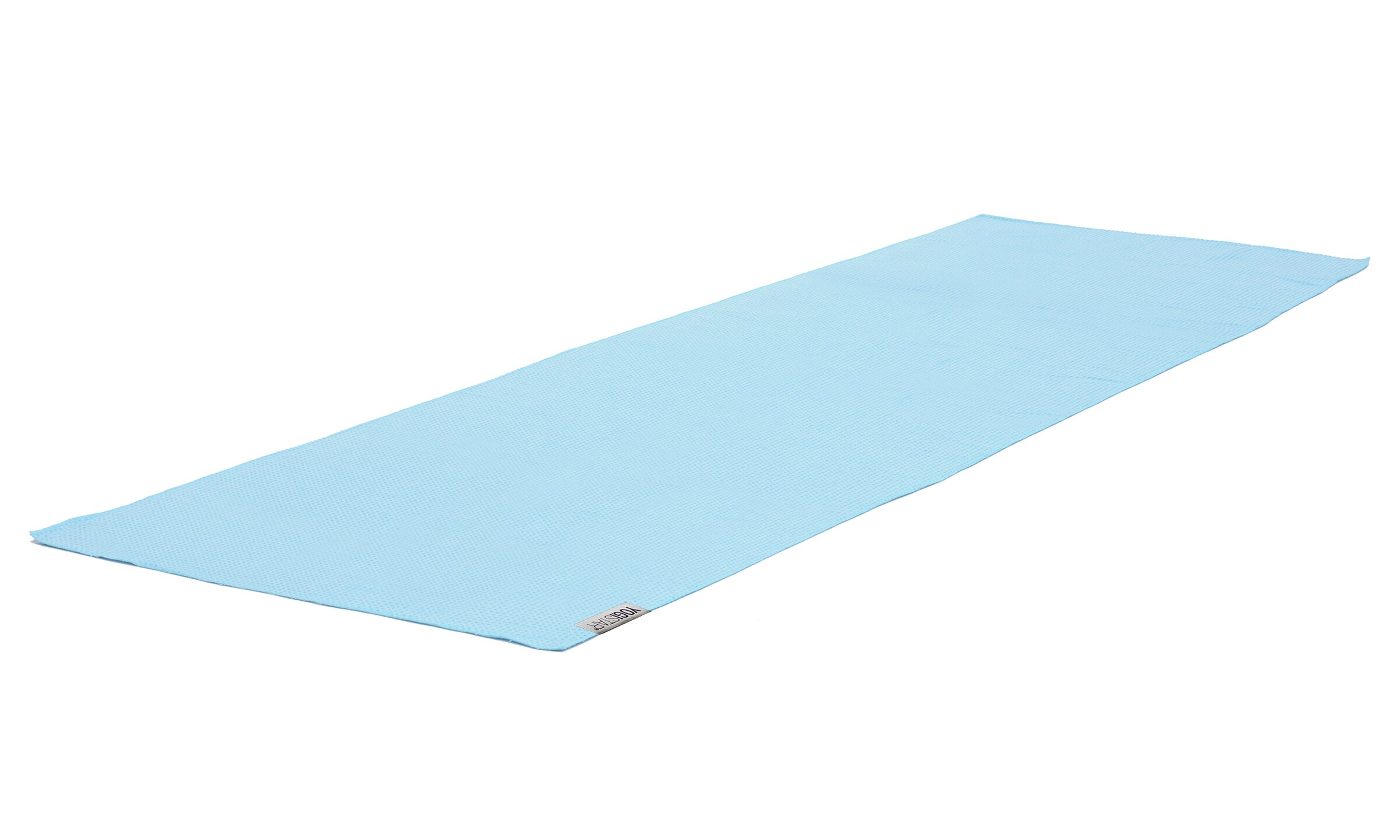 YOGISTAR.COM Mat in Blue: front