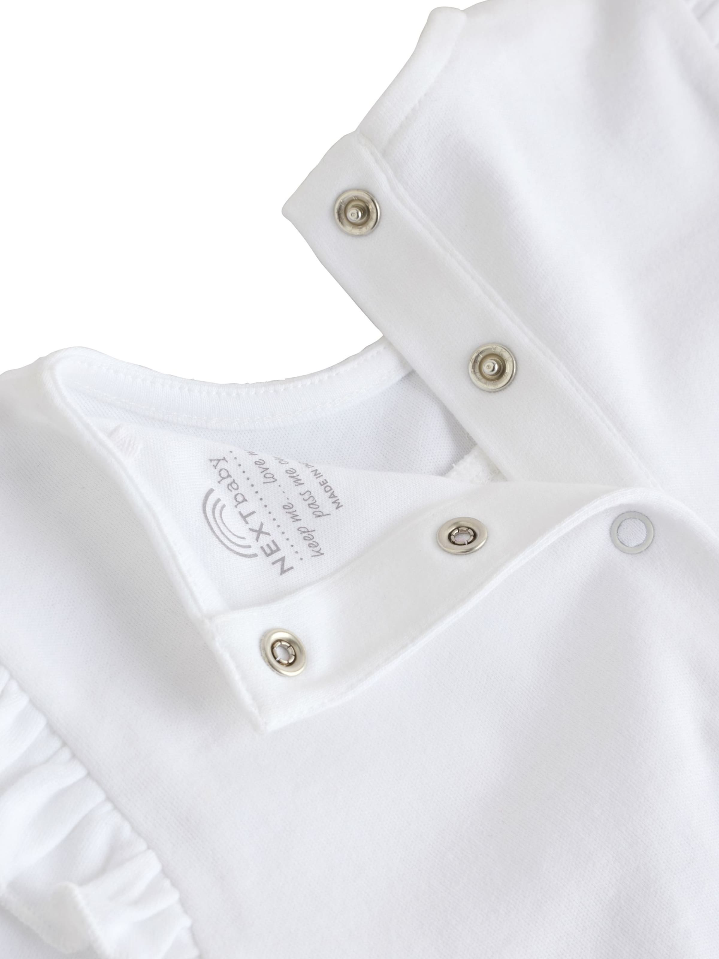 Next Sparkdräkt/body i vit