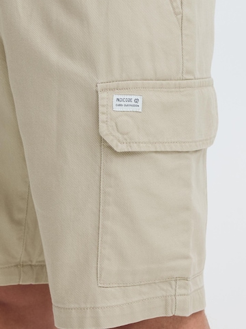 Regular Pantalon cargo ' IDZarwyn ' INDICODE JEANS en beige