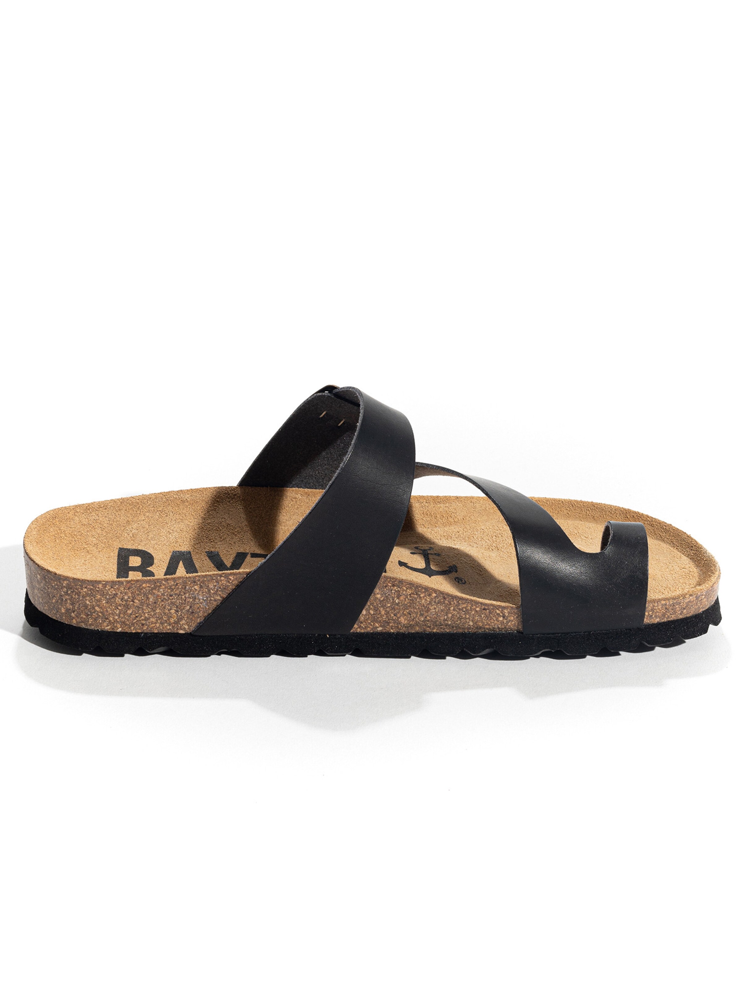 BaytonNatikače s potpeticom 'Biscaye' - crna boja