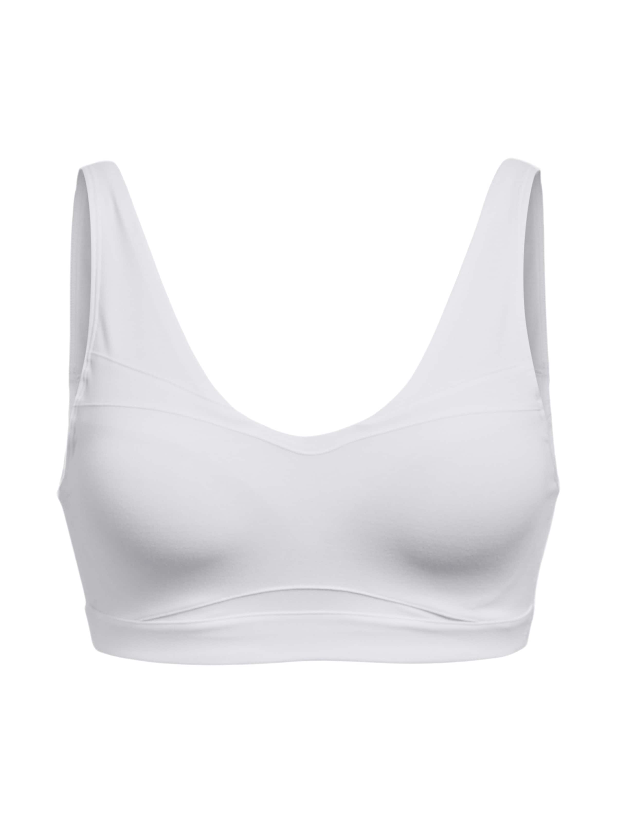 UNDER ARMOUR Bralette Sports bra in White: front