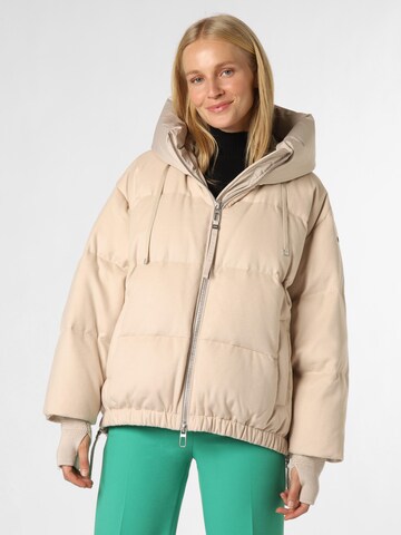 DUNO Winter Jacket 'Heka' in Beige: front