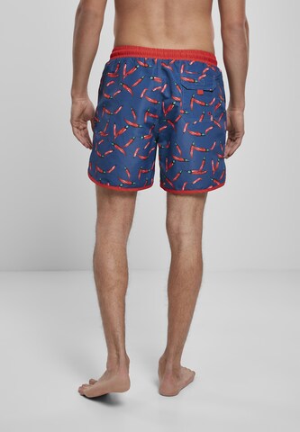 Urban Classics Zwemshorts in Blauw