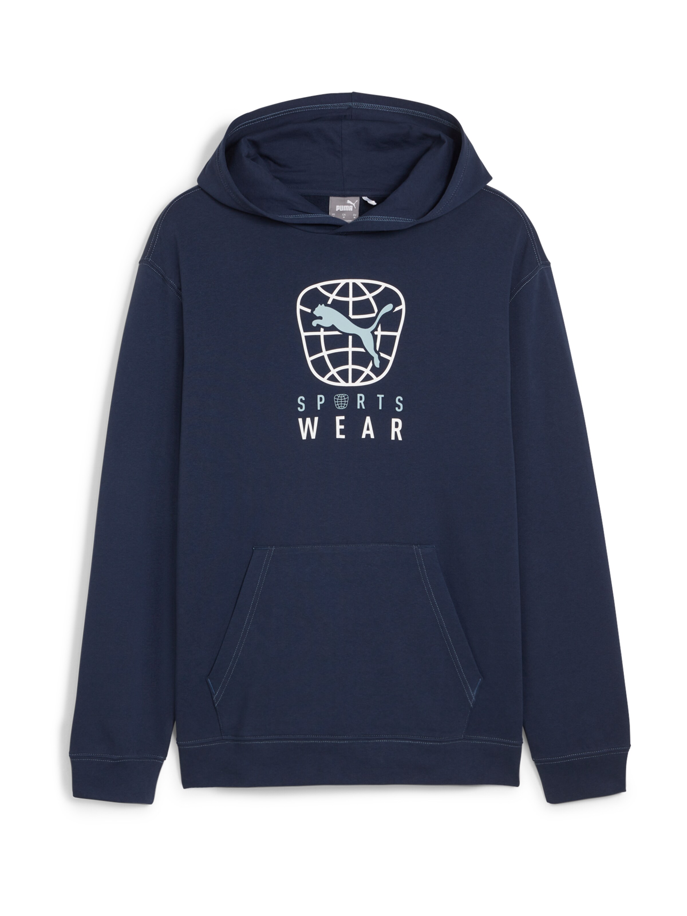 PUMA Sweatshirt in Blue: front