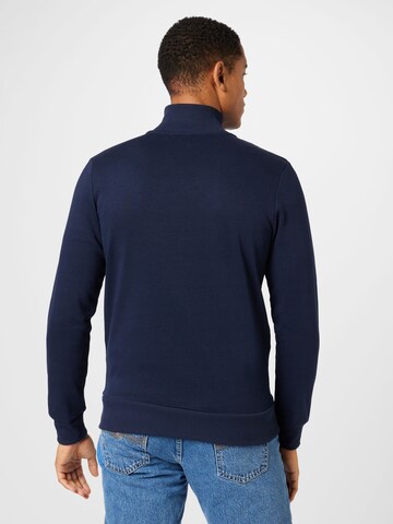 JACK & JONES Tepláková bunda 'ANDY' - Modrá