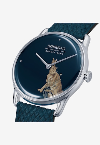 August Berg Analoog horloge in Blauw