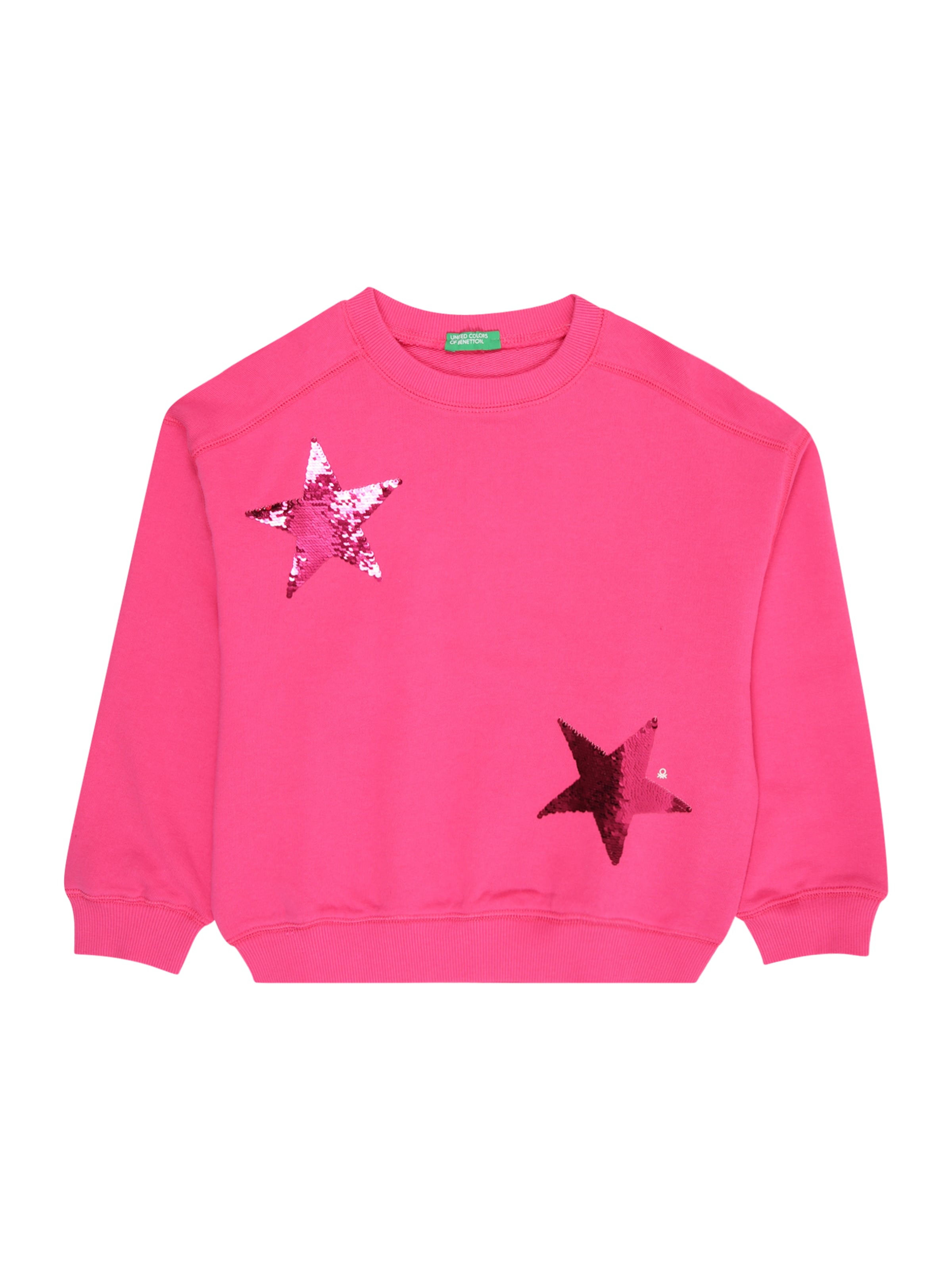 rožinė UNITED COLORS OF BENETTON Megztinis be užsegimo: priekis