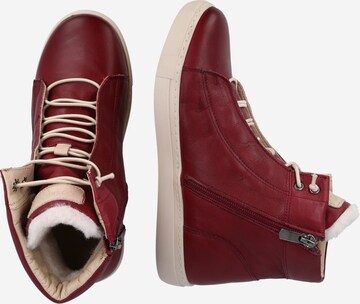 Sneaker alta di COSMOS COMFORT in rosso