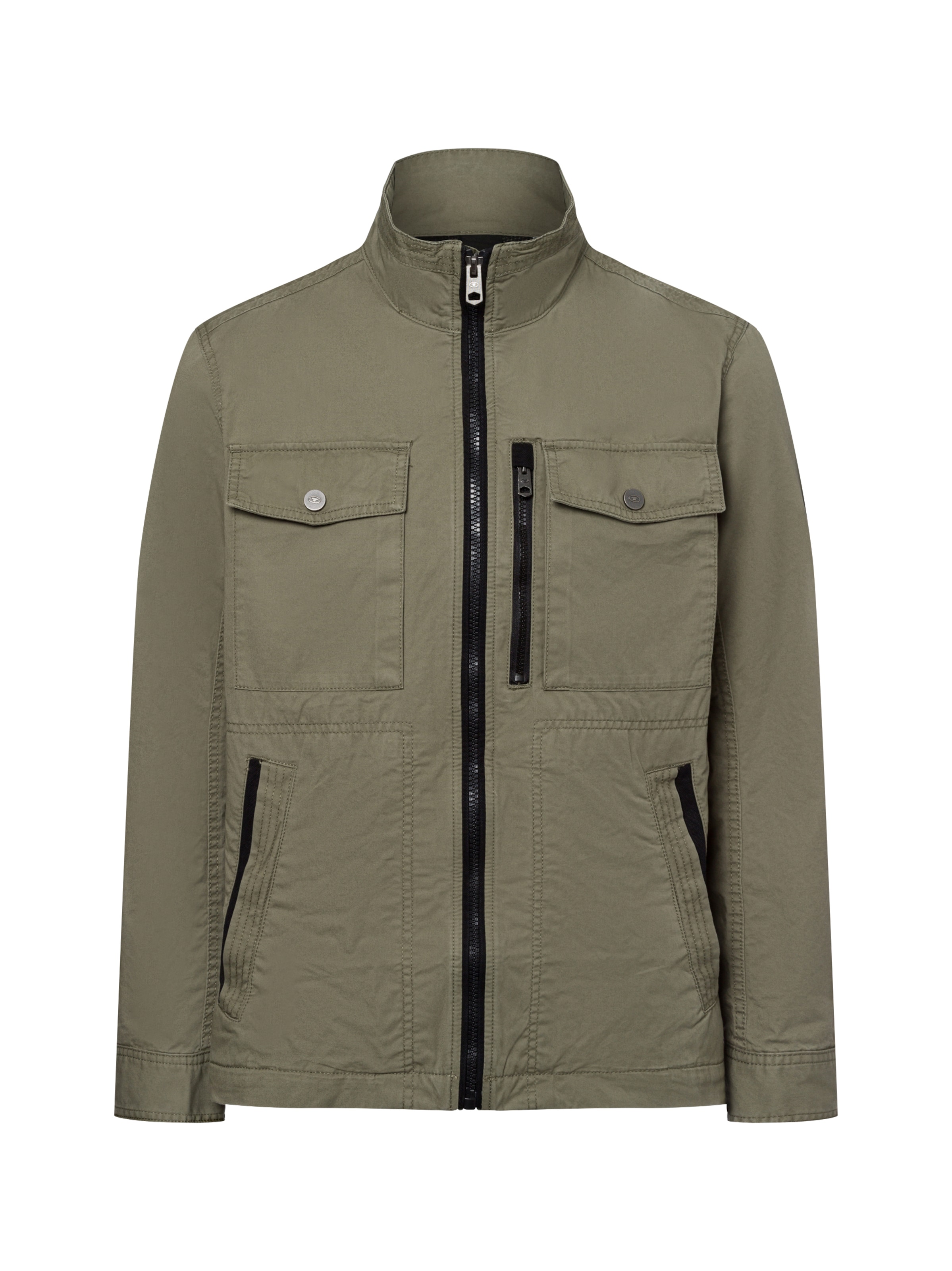 TOM TAILOR Jacke in Grün: Vorderseite