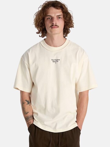 VANS T-shirt 'VANS LX ORIGINAL SALTON SS T-SHIRT' i beige: framsida