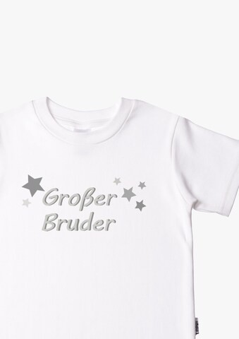 LILIPUT Shirt "Großer Bruder" in Weiß